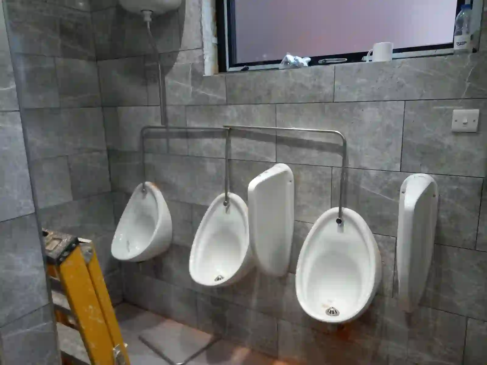 Commercial wall-hung toilet installation in Birmingham
